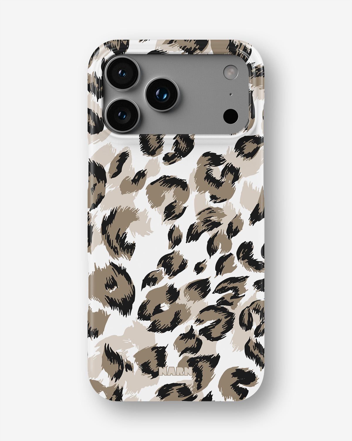 iPhone 18 Pro Max Slim Case - Snow Leopard - View 1