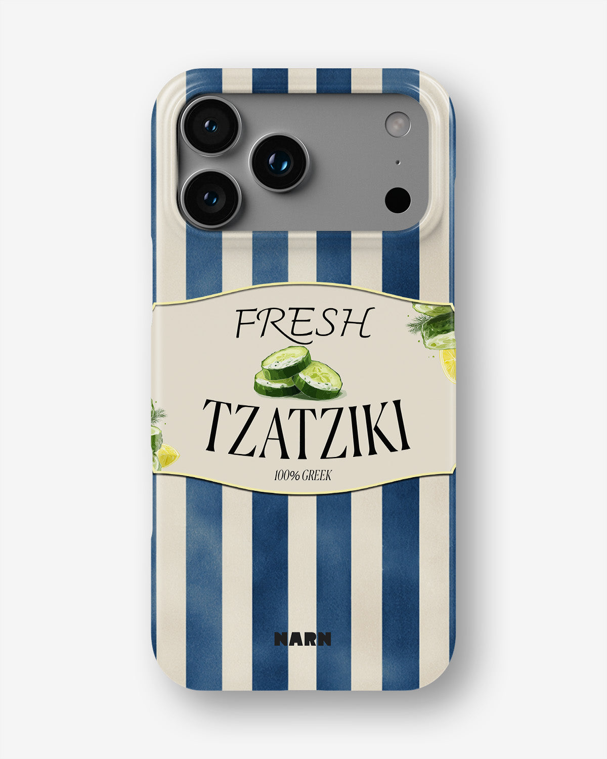 iPhone 18 Pro Max Slim Case - Greek Blues - View 1