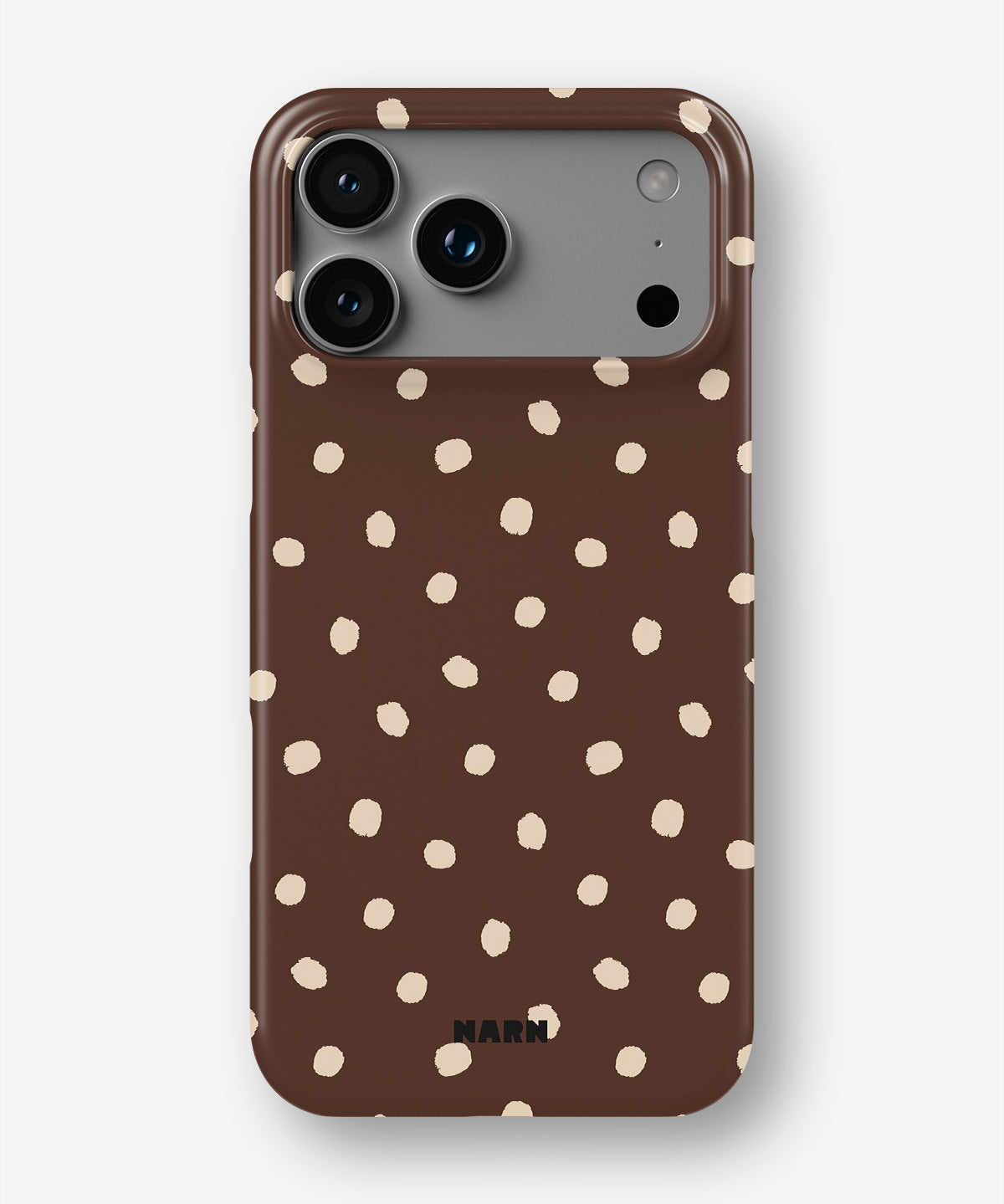 iPhone 18 Pro Max Slim Case - Choco Dots - View 1