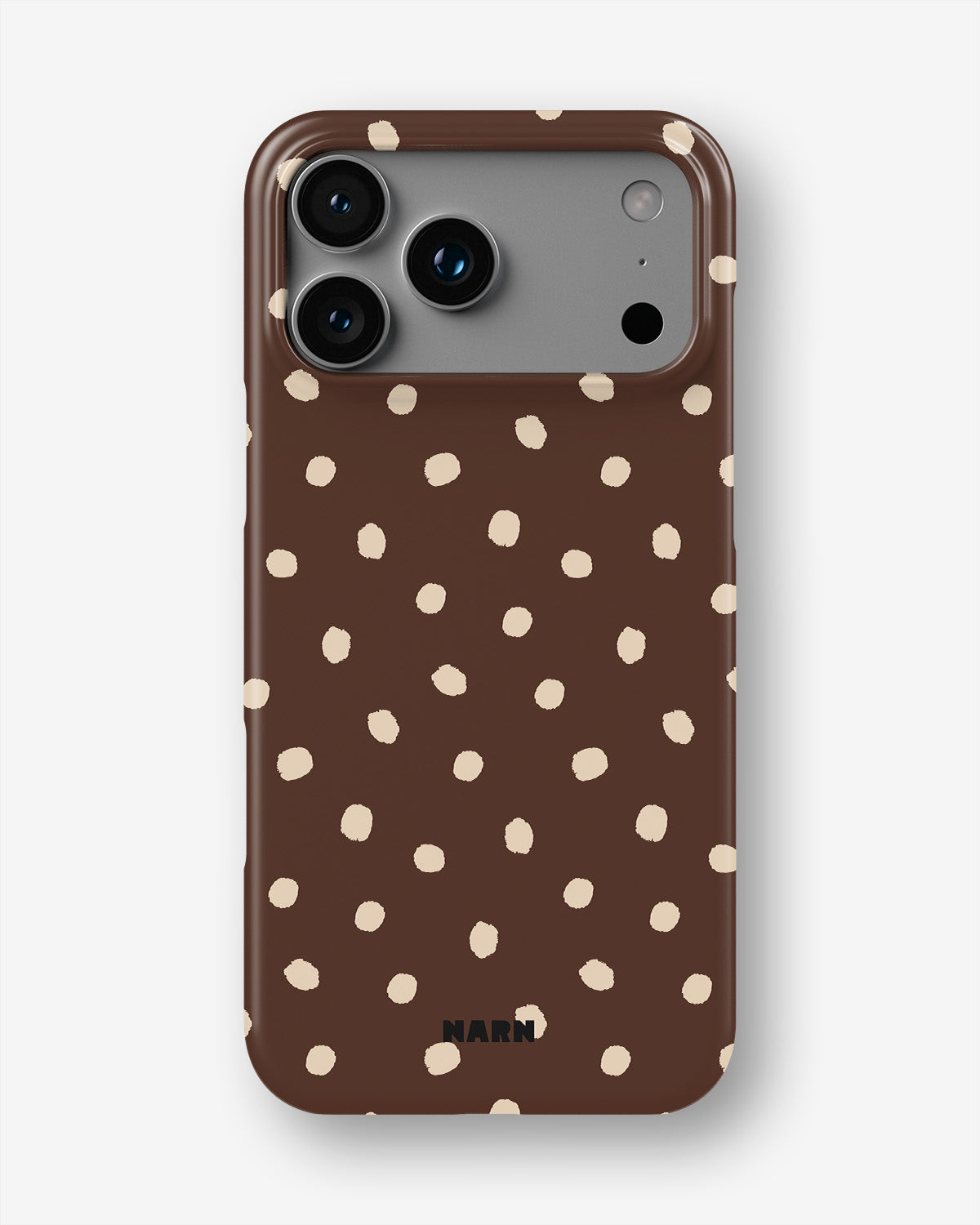 iPhone 18 Pro Max Slim Case - Choco Dots - View 1