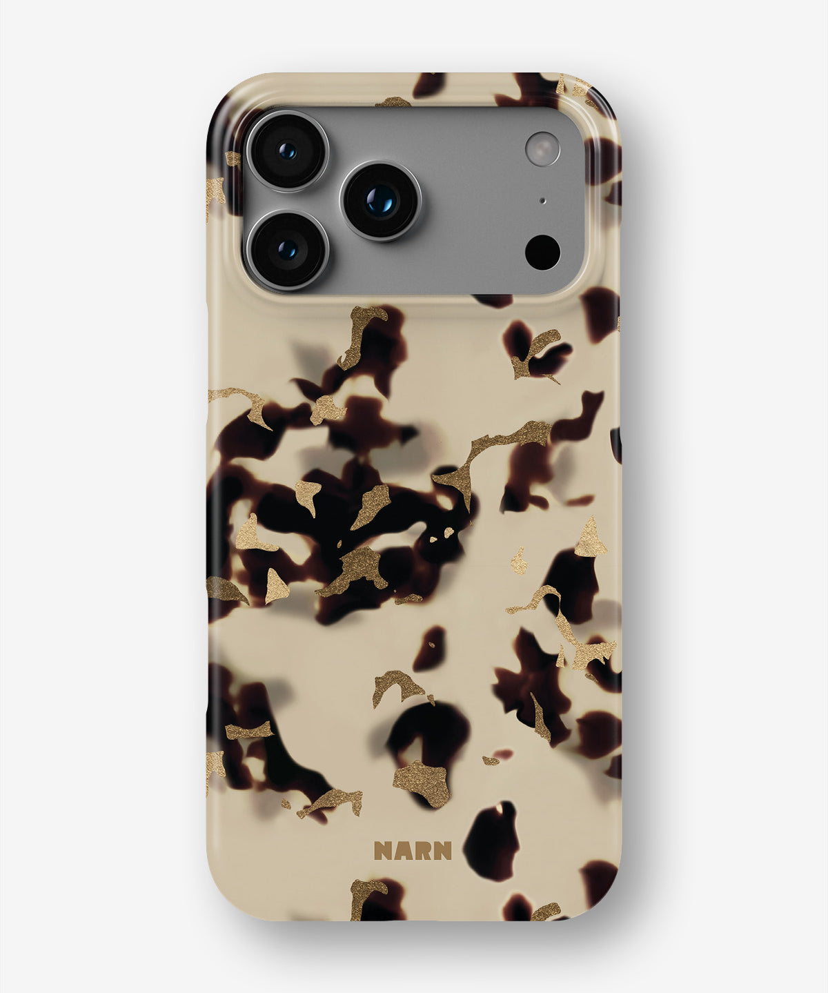 iPhone 18 Pro Max Slim Case - Golden Tortoise - View 1