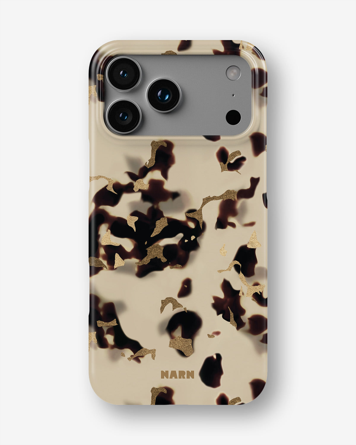 iPhone 18 Pro Max Slim Case - Golden Tortoise - View 1
