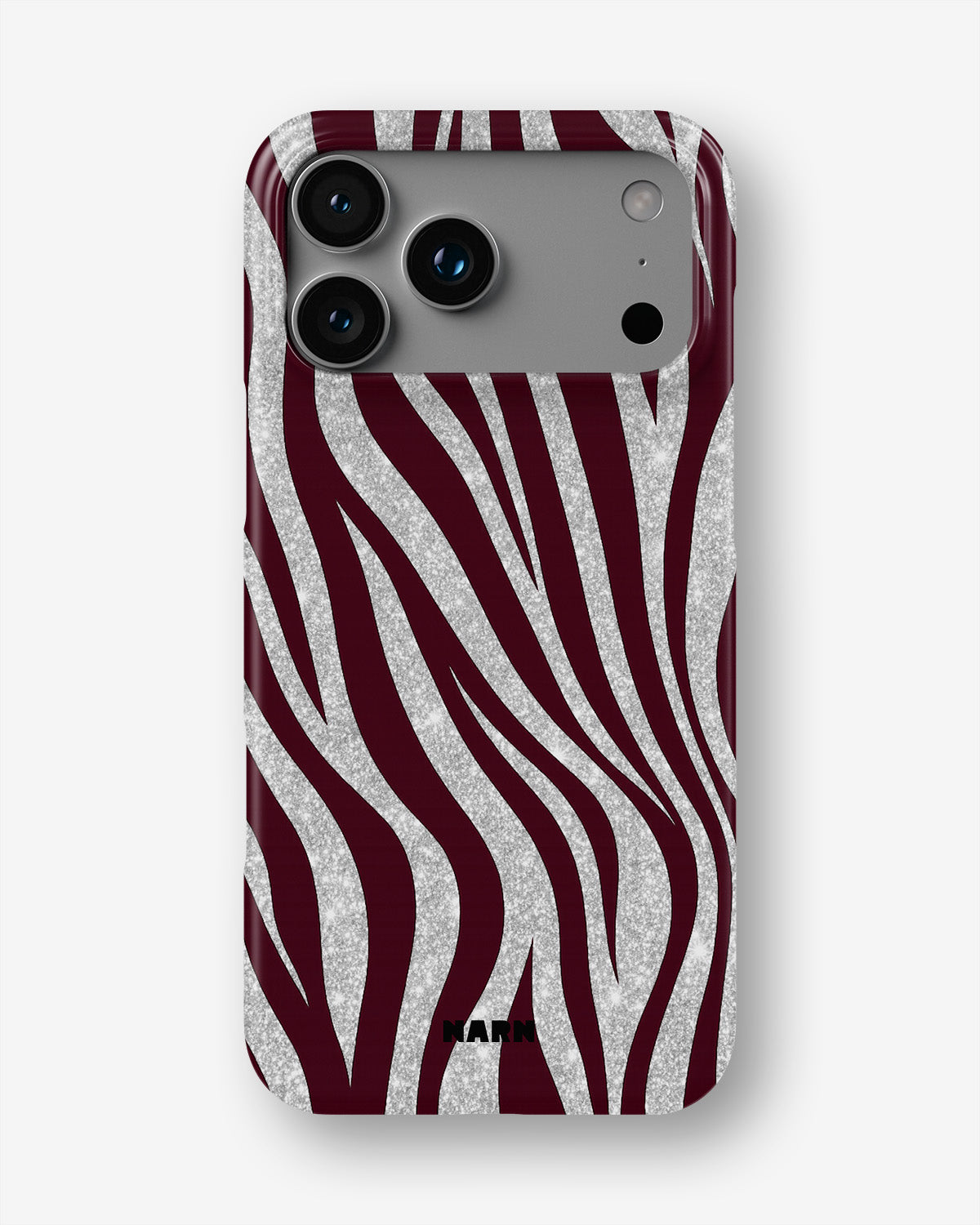 iPhone 18 Pro Max Slim Case - Velvet Zebra - View 1