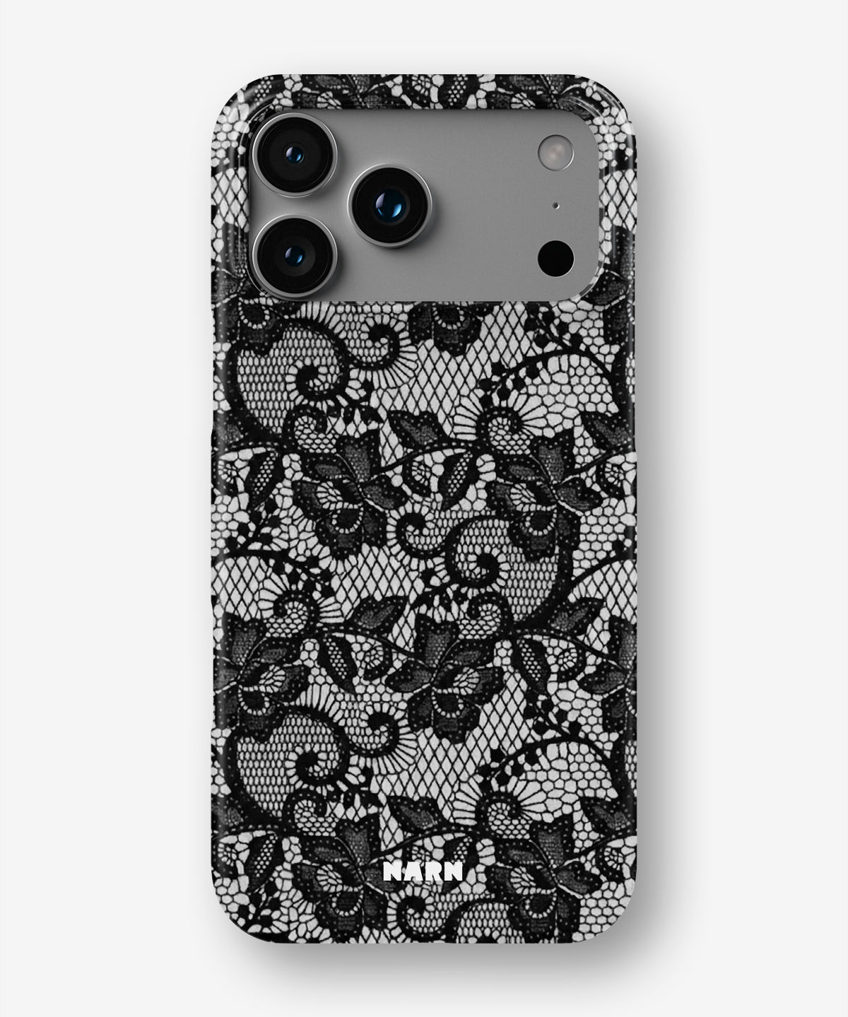 iPhone 18 Pro Max Slim Case - Midnight Lace - View 1