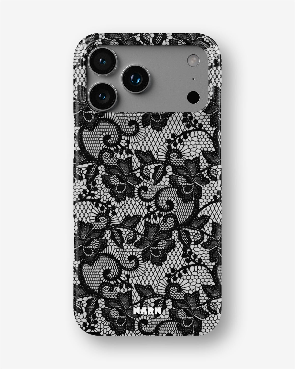 iPhone 18 Pro Max Slim Case - Midnight Lace - View 1