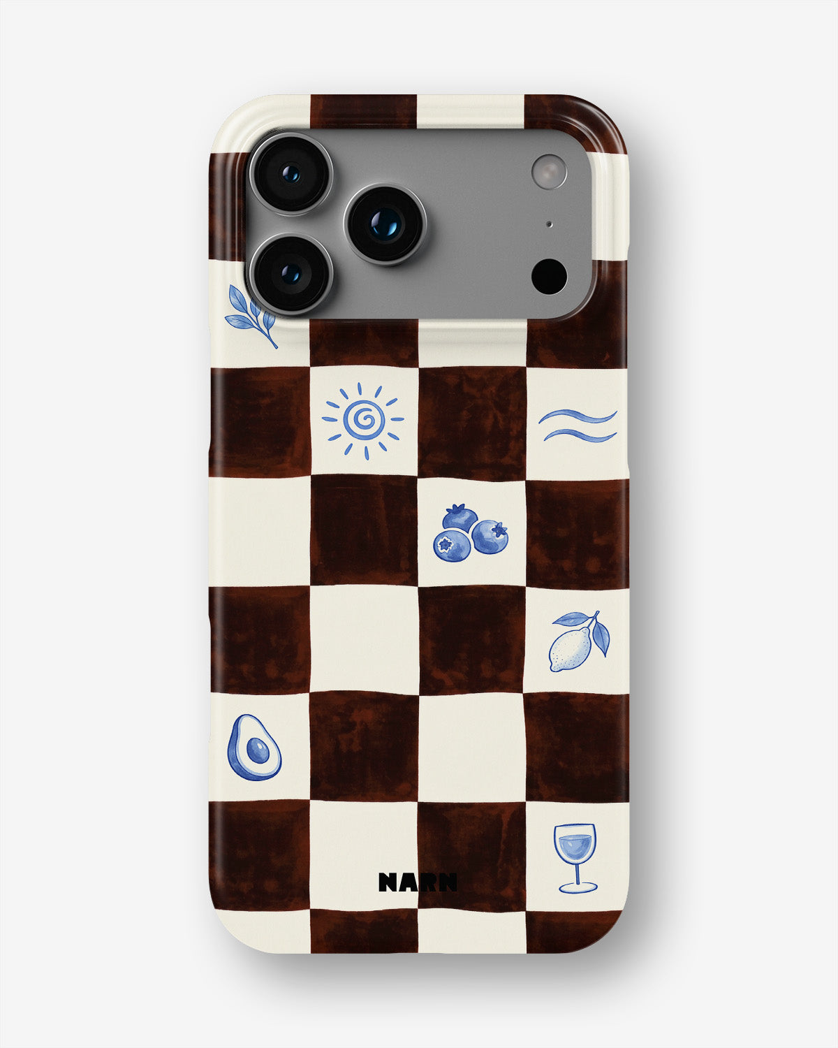 iPhone 18 Pro Max Slim Case - Dolce Grid - View 1
