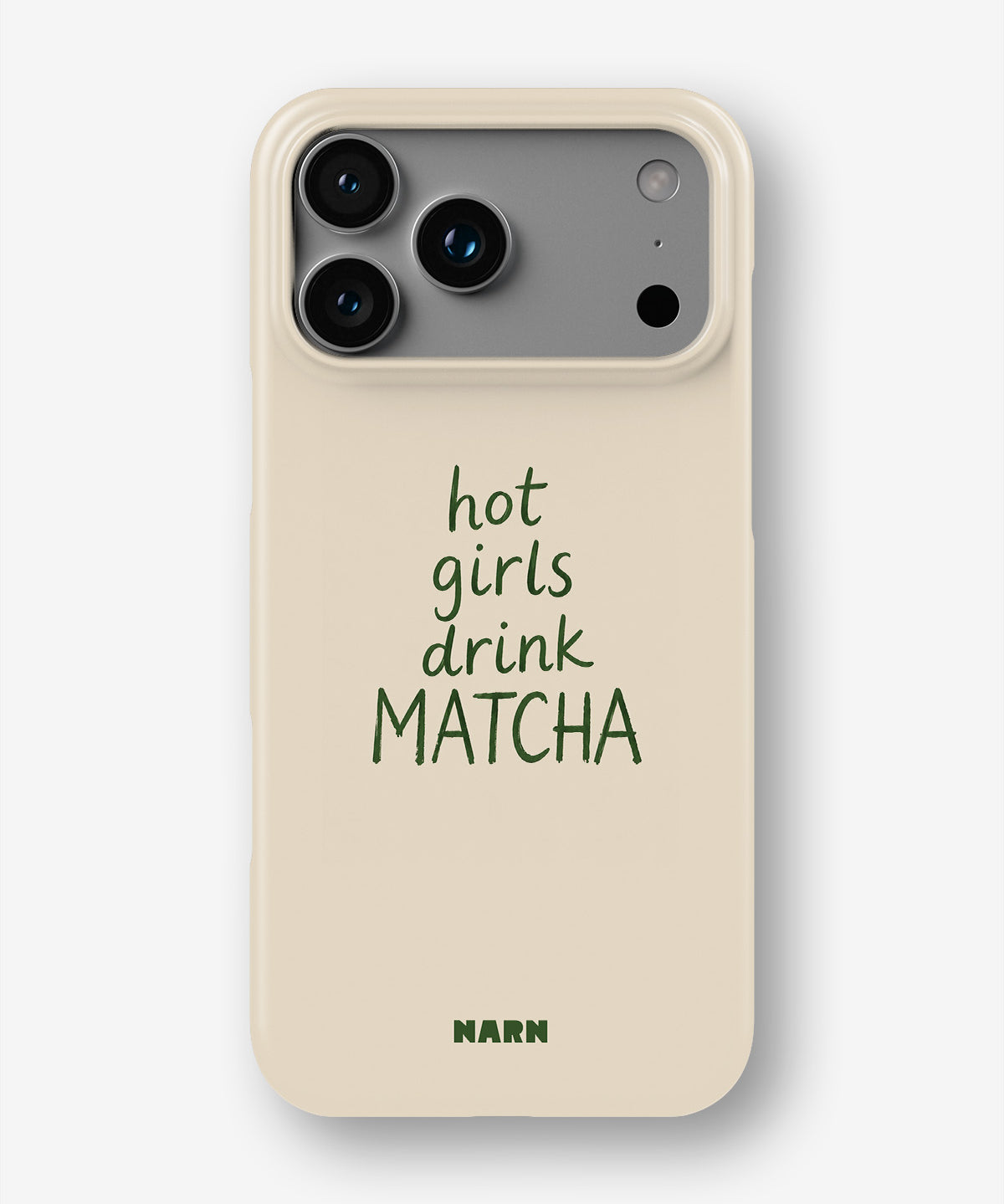 iPhone 18 Pro Max Slim Case - Drink Matcha - View 1