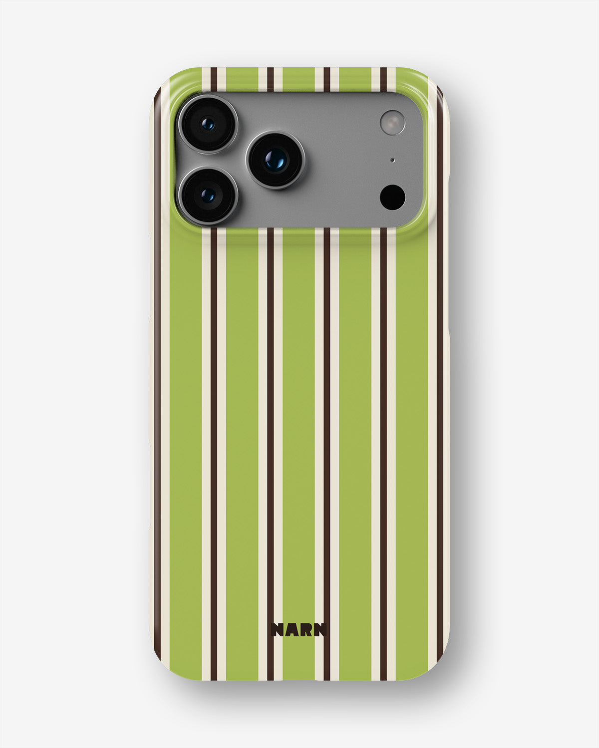iPhone 18 Pro Max Slim Case - Matcha Lines - View 1