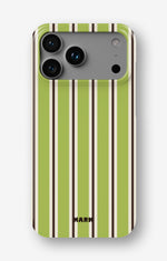 iPhone 18 Pro Max Slim Case - Matcha Lines - View 1