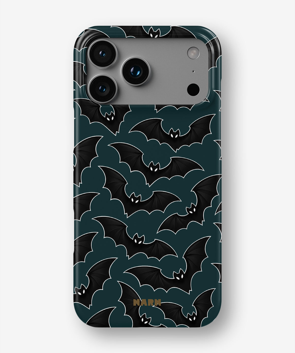 iPhone 18 Pro Max Slim Case - Midnight Bats - View 1