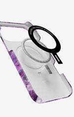iPhone 18 Pro Max Slim Case - Lavender Crystals - View 2