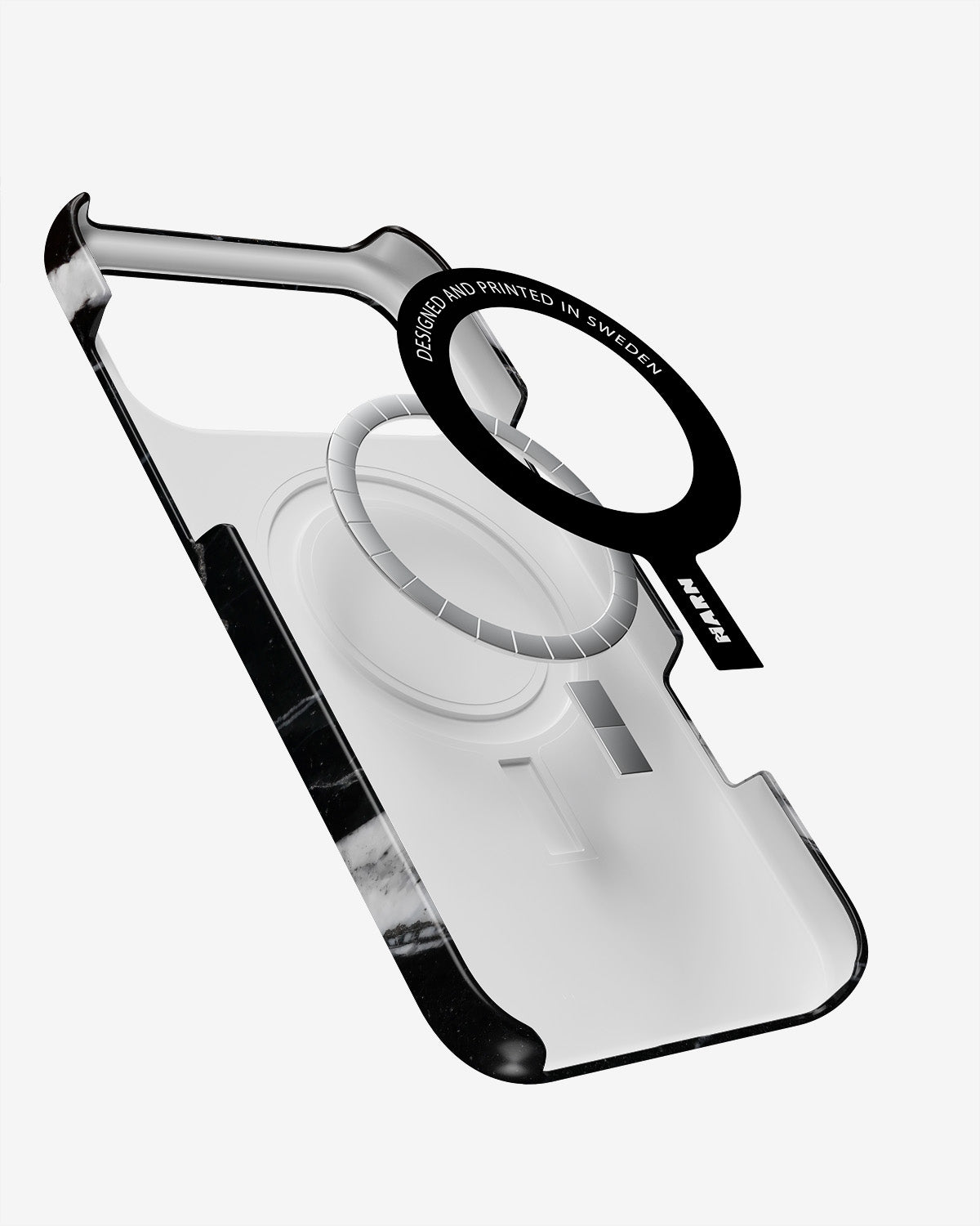 iPhone 18 Pro Max Slim Case - Custom - Black Marble - View 2