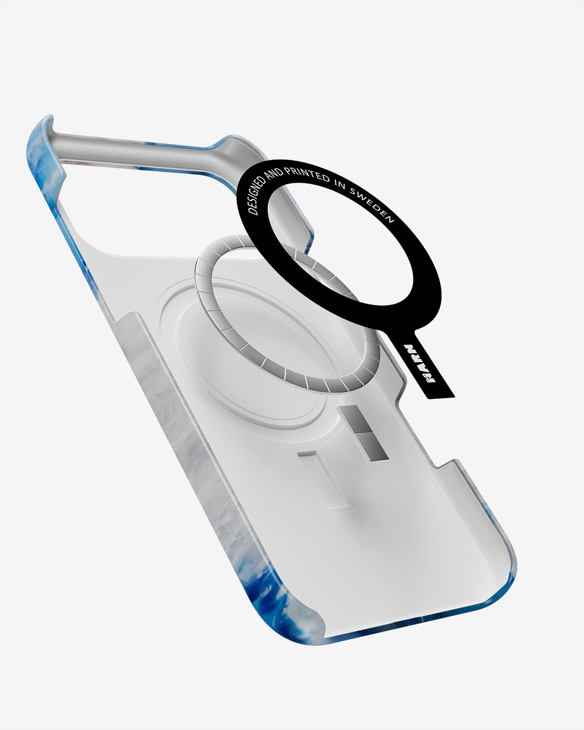 iPhone 18 Pro Max Slim Case - Blue Agate - View 2