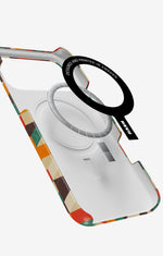 iPhone 18 Pro Max Slim Case - Retro Geometric - View 2