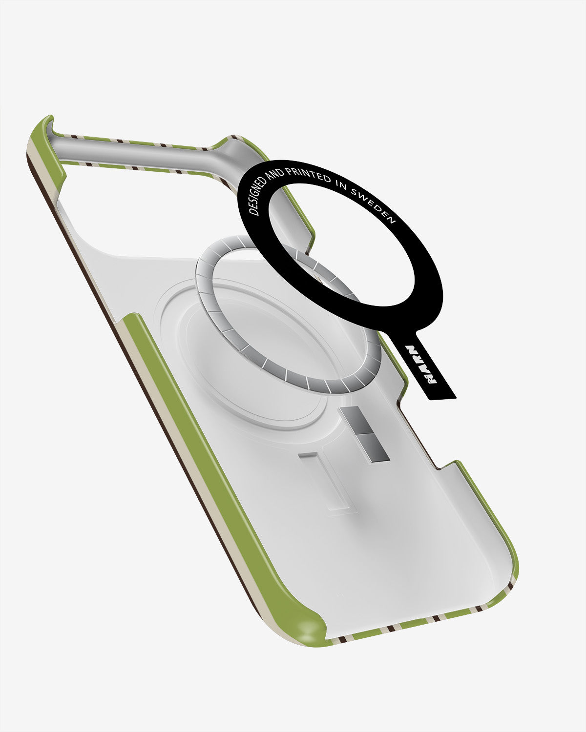 iPhone 18 Pro Max Slim Case - Matcha Lines - View 2
