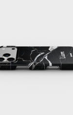 iPhone 18 Pro Max Slim Case - Custom - Black Marble - View 3