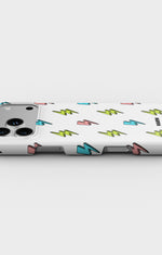 iPhone 18 Pro Max Slim Case - Lightning Bolts - View 3
