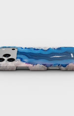 iPhone 18 Pro Max Slim Case - Blue Agate - View 3