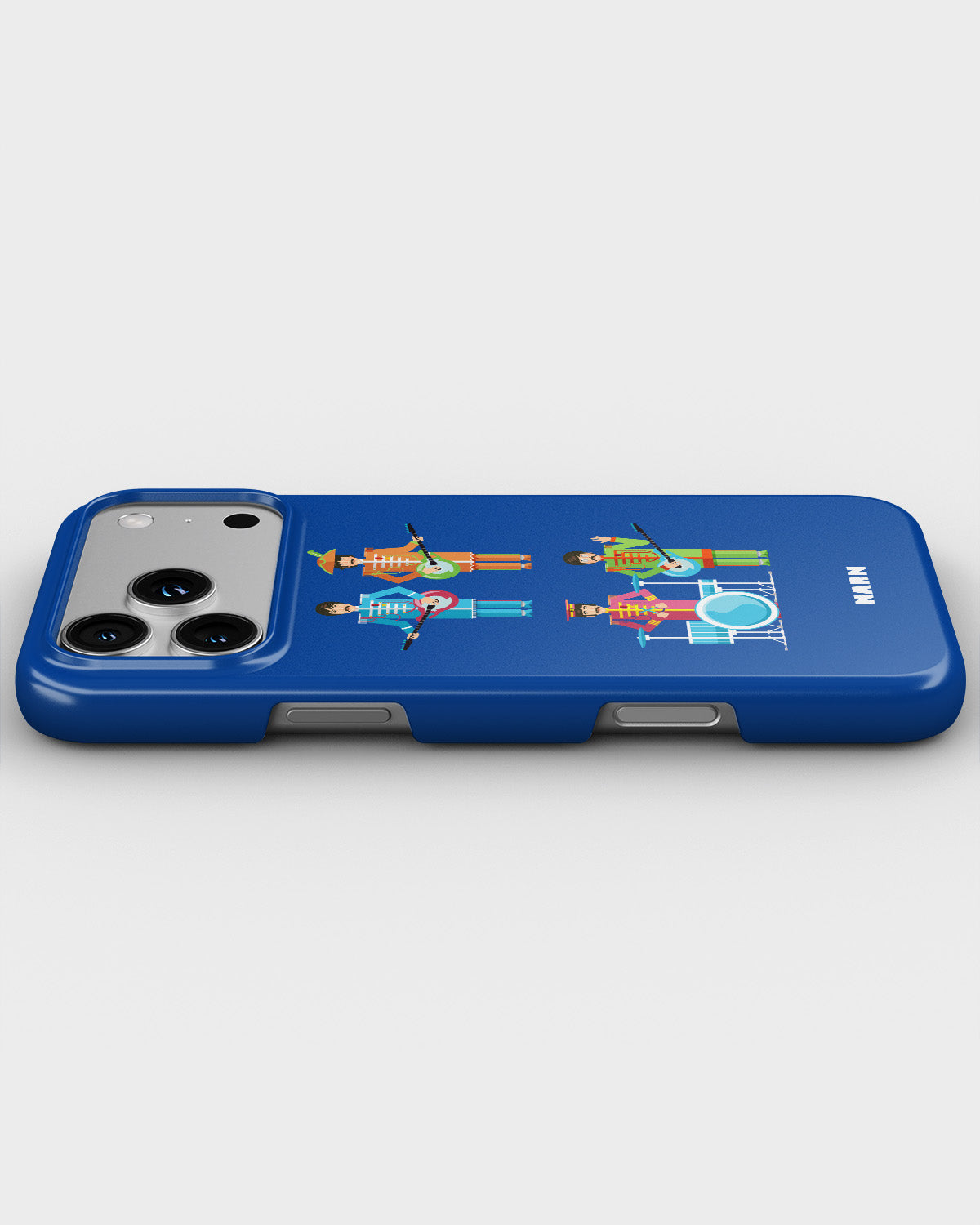 iPhone 18 Pro Max Slim Case - Beatles Blue - View 3