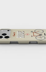 iPhone 18 Pro Max Slim Case - Ride My Bicycle - View 3