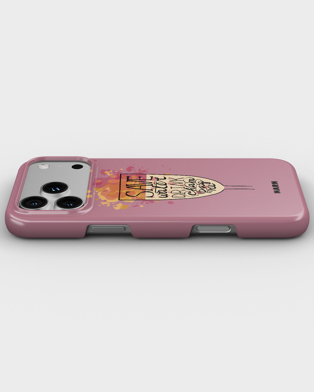 iPhone 18 Pro Max Slim Case - Champagne - View 3