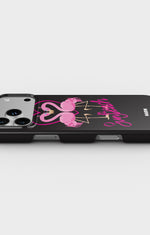 iPhone 18 Pro Max Slim Case - Beach Flamingo - View 3