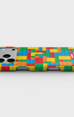 iPhone 18 Pro Max Slim Case - Building Bricks - View 3