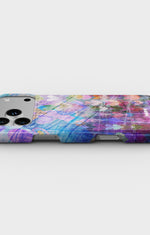 iPhone 18 Pro Max Slim Case - Purple Hearts - View 3