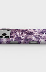 iPhone 18 Pro Max Slim Case - Purple Marble - View 3