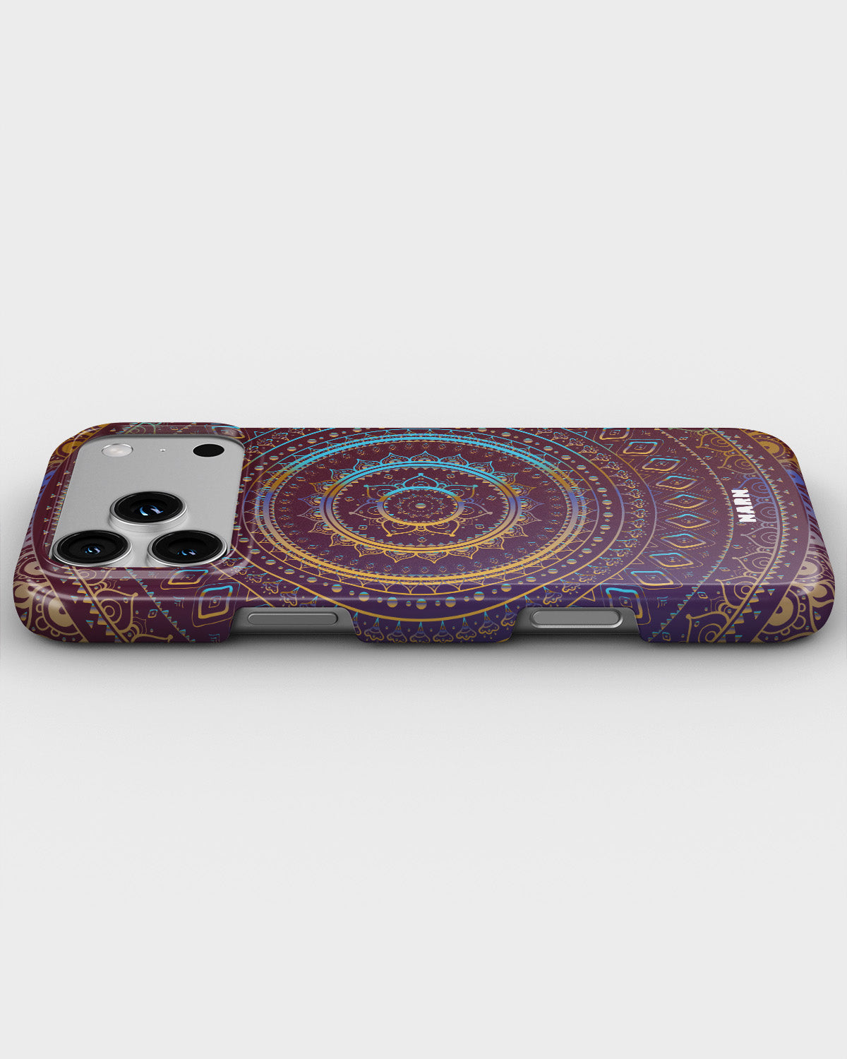 iPhone 18 Pro Max Slim Case - Royal Mandala - View 3