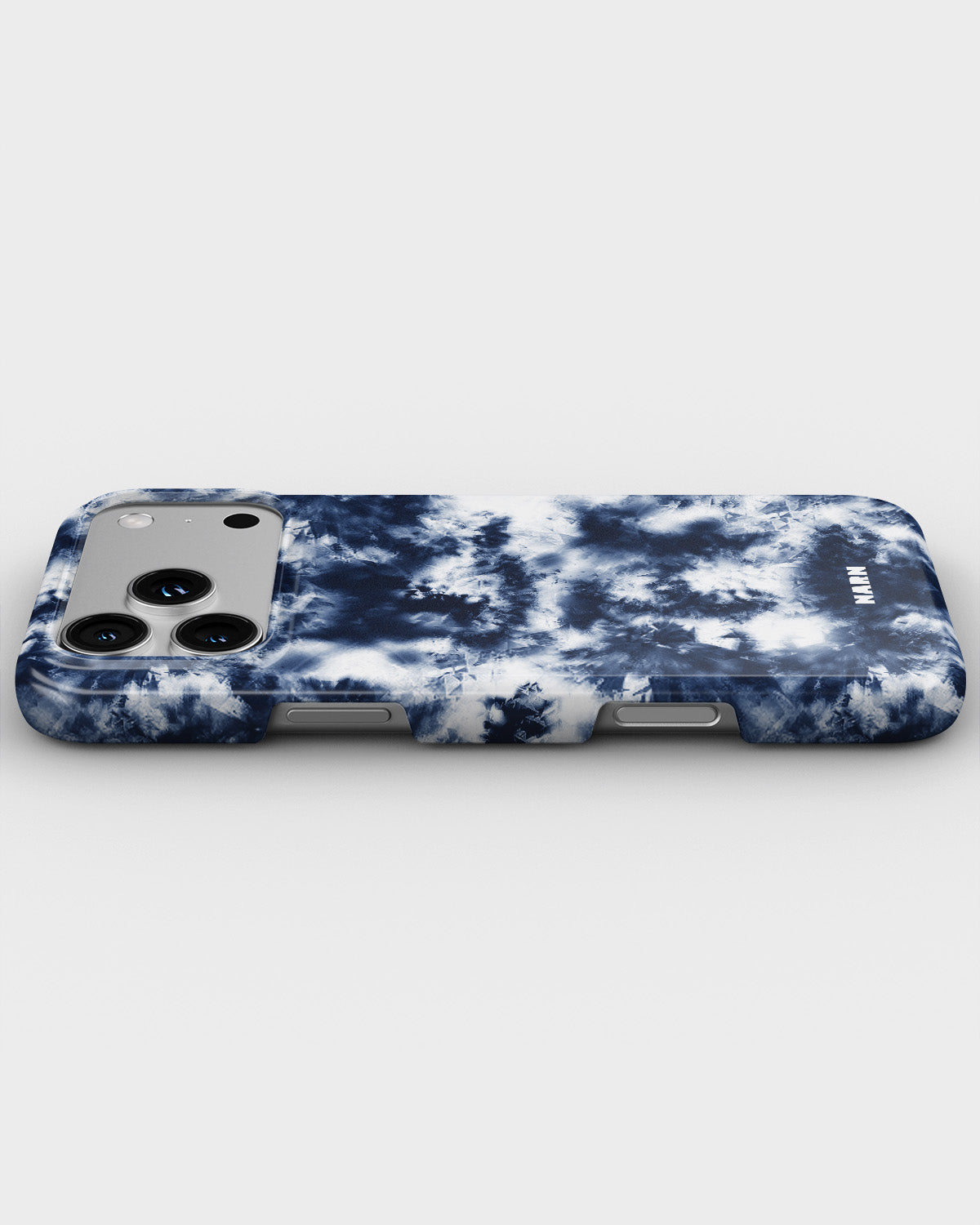 iPhone 18 Pro Max Slim Case - Tie Dye Blue - View 3