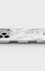 iPhone 18 Pro Max Slim Case - Milky Marble - View 3