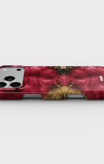 iPhone 18 Pro Max Slim Case - Burgendy Shimmer - View 3