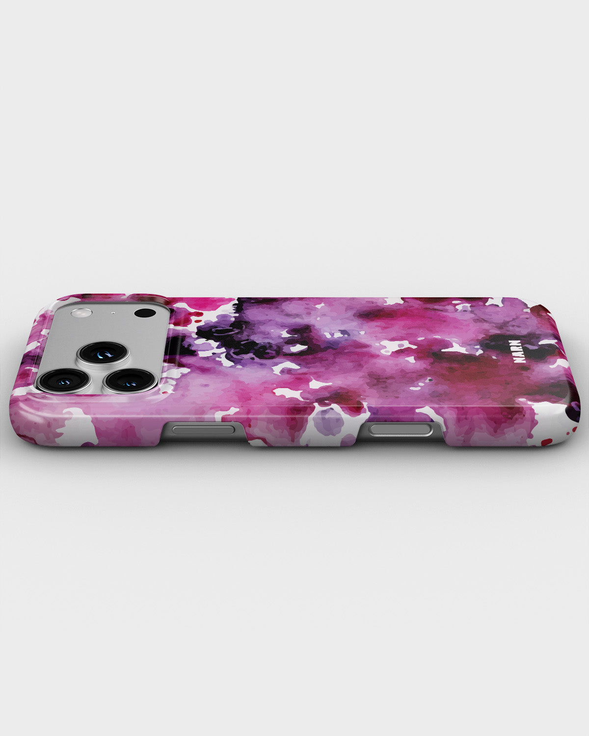 iPhone 18 Pro Max Slim Case - Floral Splash - View 3