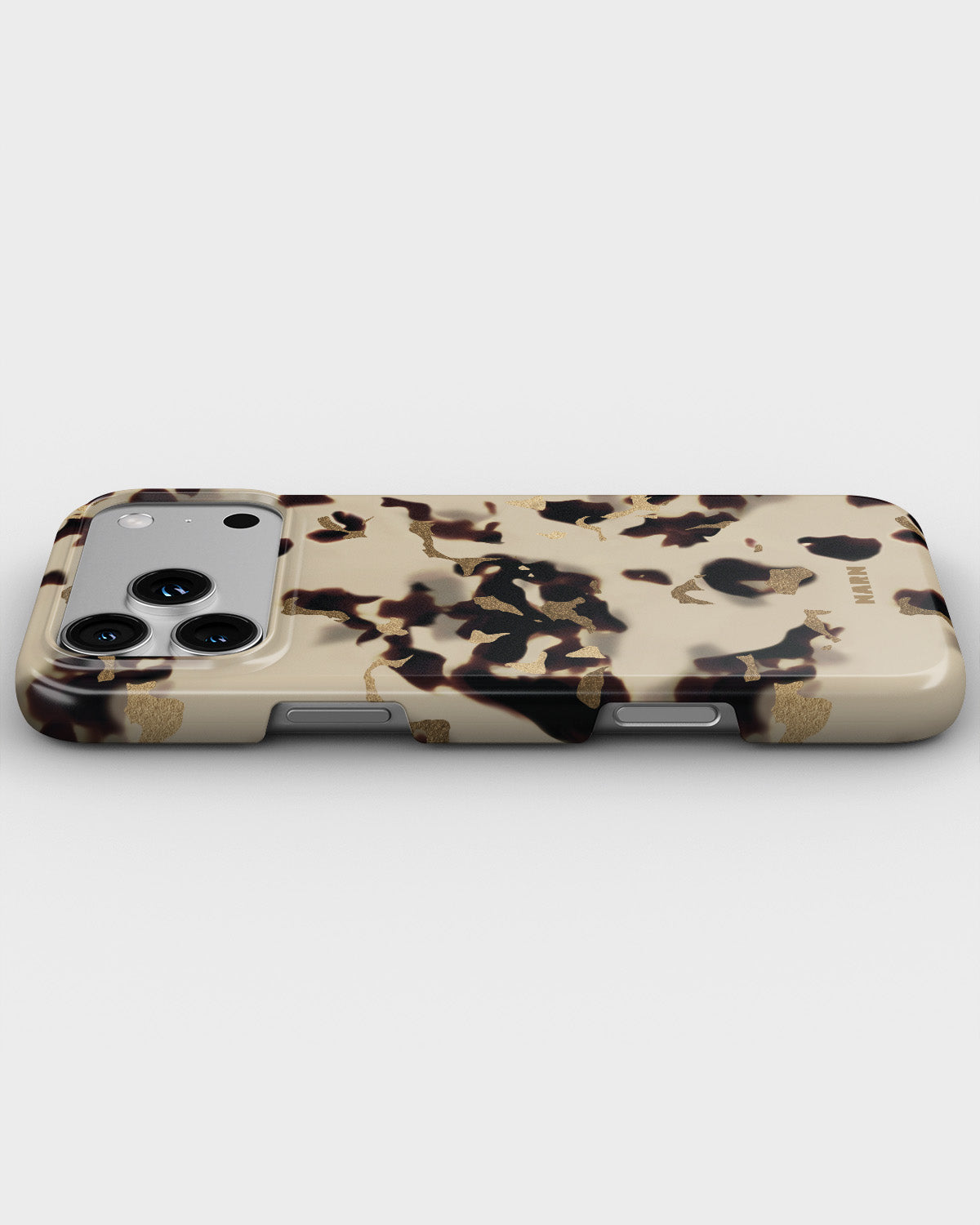 iPhone 18 Pro Max Slim Case - Golden Tortoise - View 3