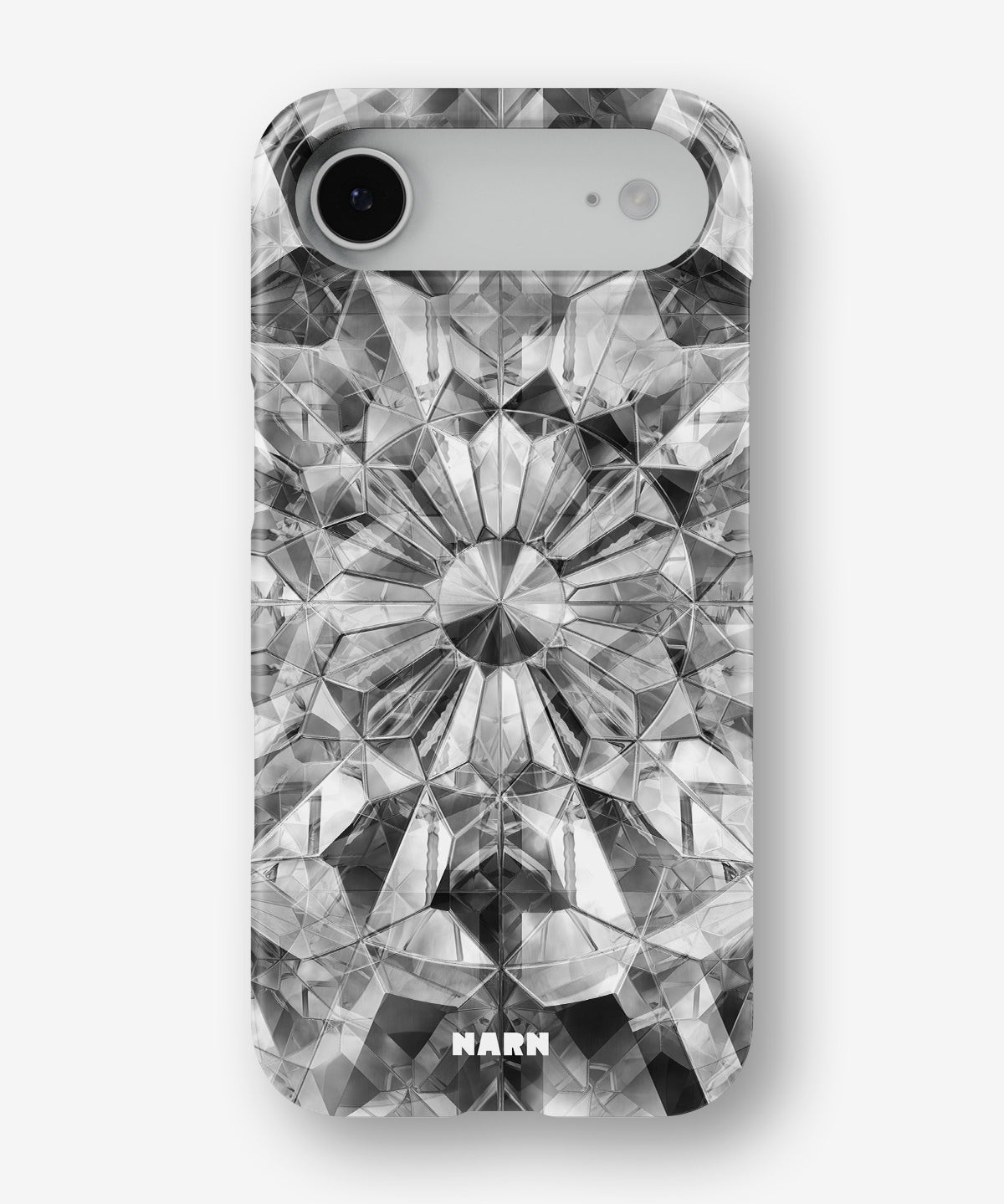iPhone Air Slim Case - Grey Crystals - View 1
