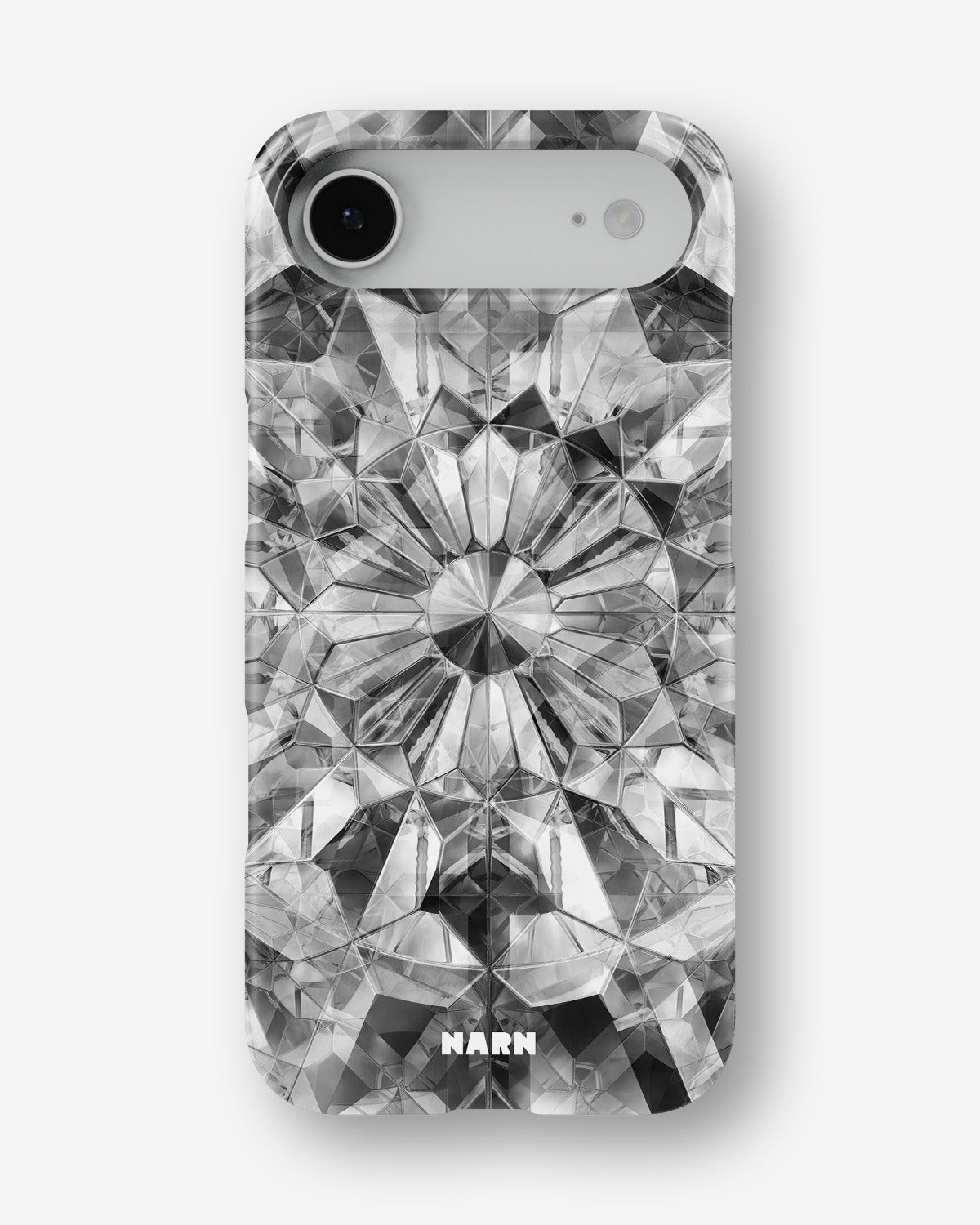 iPhone Air Slim Case - Grey Crystals - View 1