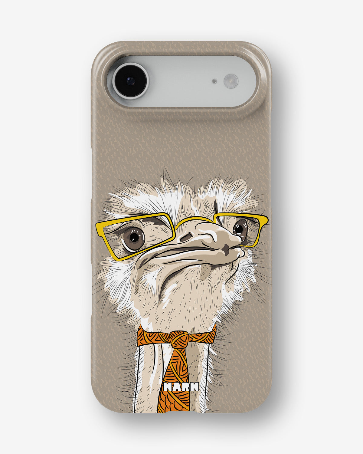 iPhone Air Slim Case - Hipster Ostrich - View 1