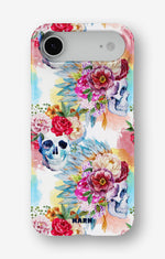 iPhone Air Slim Case - Flowered Skulls - View 1