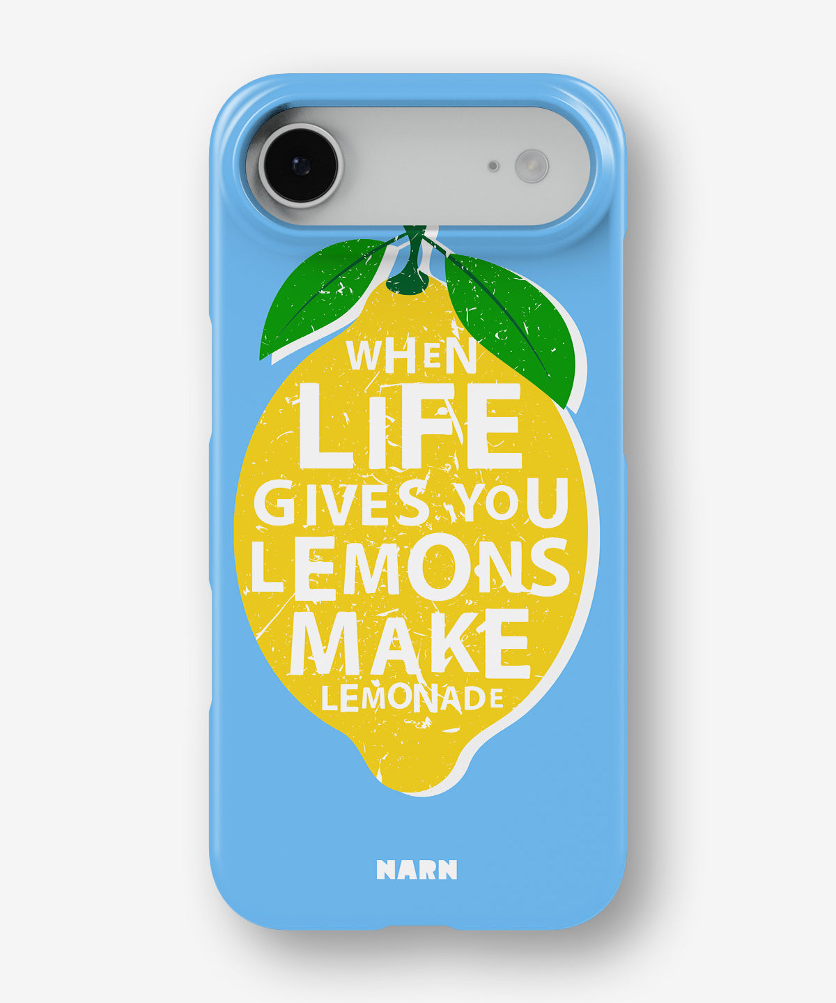 iPhone Air Slim Case - Lemon Quote - View 1