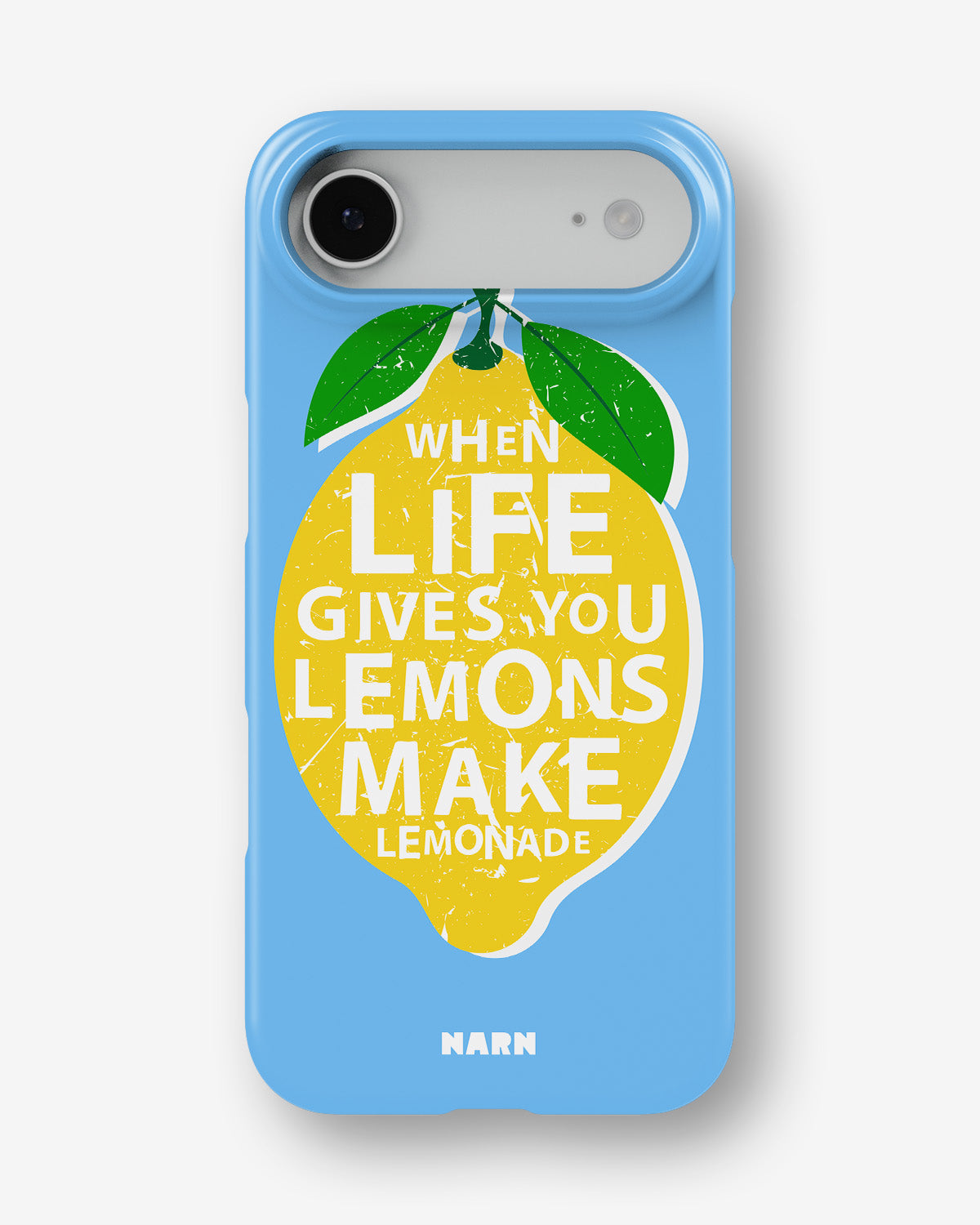 iPhone Air Slim Case - Lemon Quote - View 1