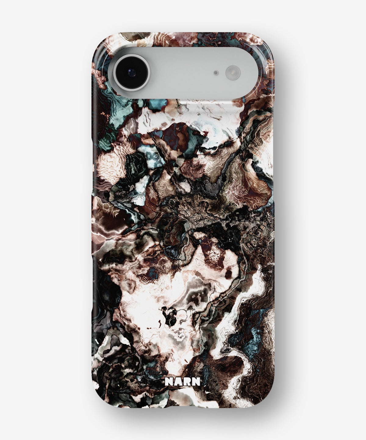 iPhone Air Slim Case - Marble Brown - View 1