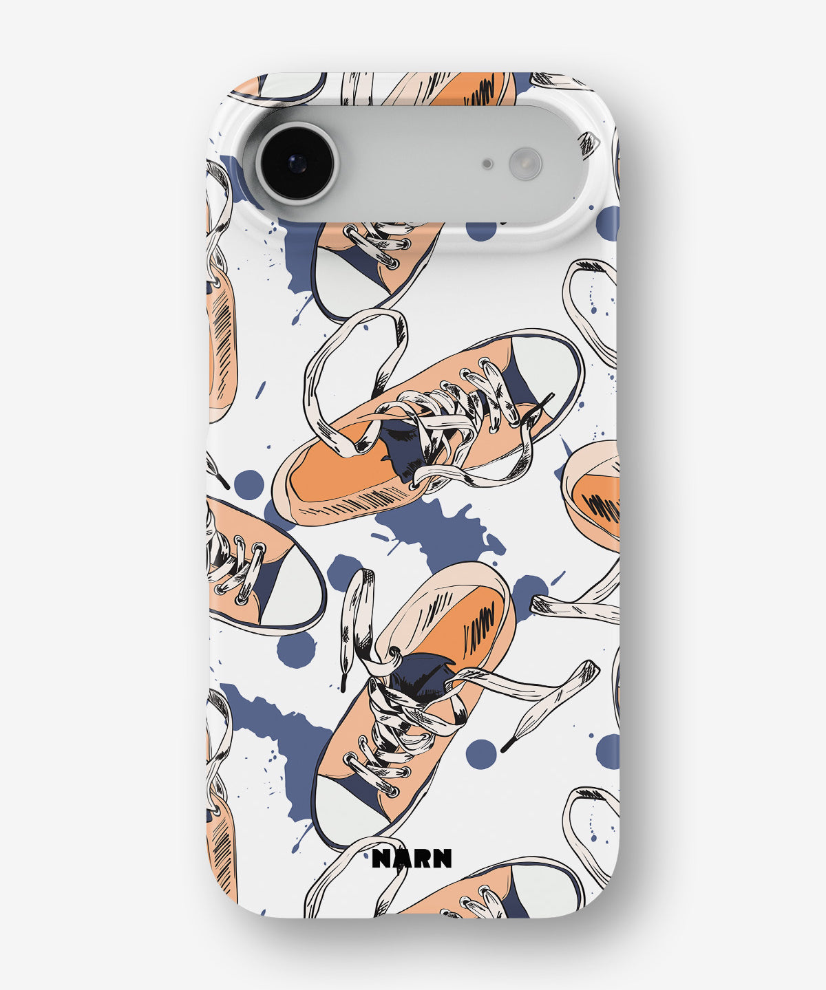 iPhone Air Slim Case - Apricot Sneakers - View 1