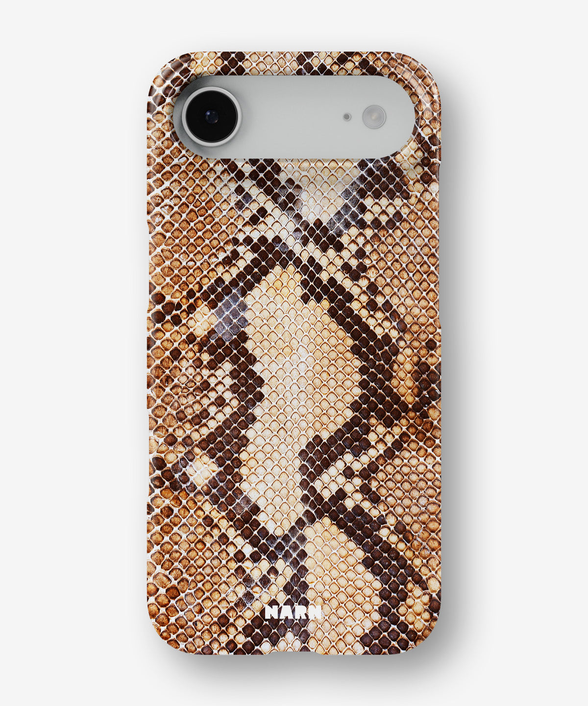iPhone Air Slim Case - Brown Snakeskin - View 1