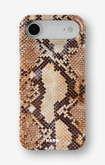 iPhone Air Slim Case - Brown Snakeskin - View 1