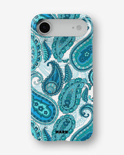 iPhone Air Slim Case - Turquoise Paisley - View 1