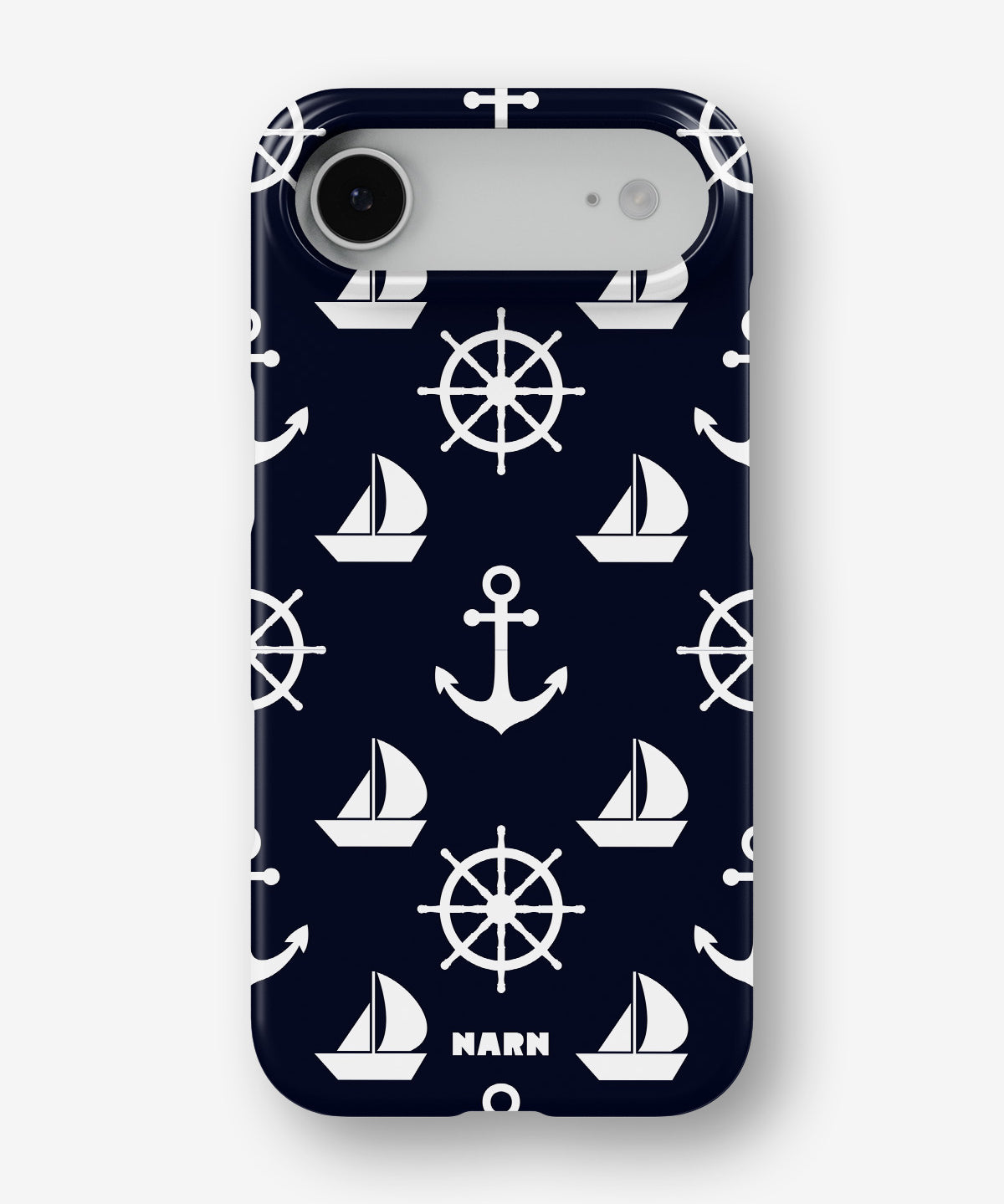 iPhone Air Slim Case - Deep Blue Voyage - View 1