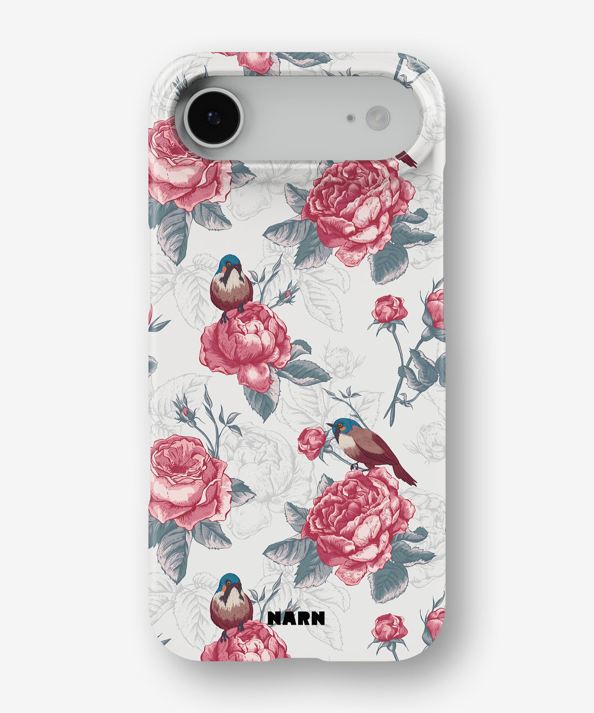 iPhone Air Slim Case - Birds Among Roses - View 1