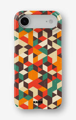 iPhone Air Slim Case - Retro Geometric - View 1