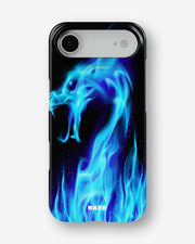 iPhone Air Slim Case - Blue Flames Dragon - View 1